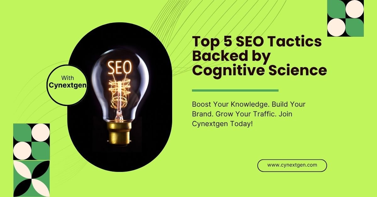 SEO tactics cognitive science